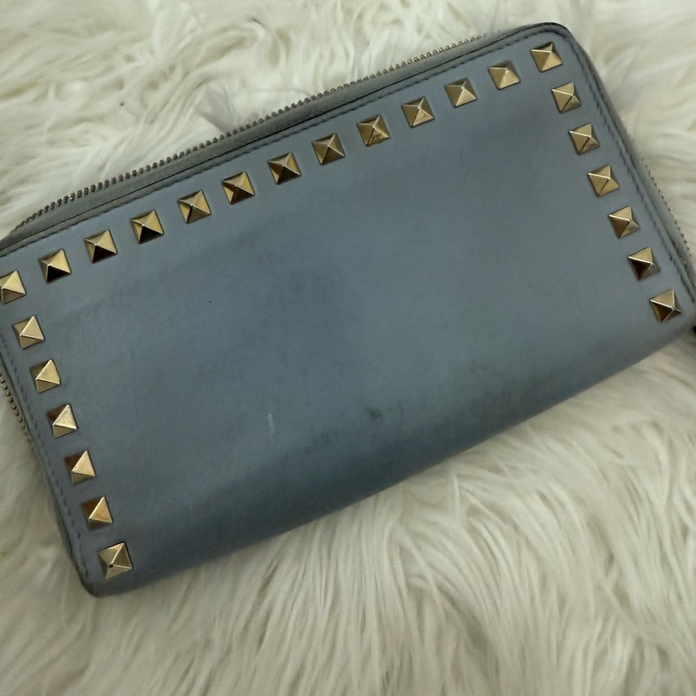 Valentino Wallet with Gold Studs - Picture 6 of 15